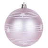 Kép 2/3 - Gömbök MagicHome Karácsony, 6 db, zöld-rózsaszín, matt, dekorációval, karácsonyfára, 8 cm