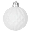 Kép 8/8 - Gömbök MagicHome Karácsony, készlet, 31 db, 5-6-8-12 cm, fehér-ezüst, karácsonyfára
