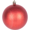 Kép 8/8 - Gömbök MagicHome Karácsony, 14 db, piros-fehér, dekorációval, karácsonyfára, 8 cm, Sellbox 24 tubus