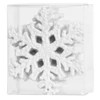 Kép 1/2 - Dísz MagicHome, hópelyhek, fehér, 12 db, 10 cm, karácsonyfára, Karácsonyra