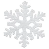 Kép 2/2 - Dísz MagicHome, hópelyhek, fehér, 12 db, 10 cm, karácsonyfára, Karácsonyra