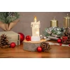 Kép 3/3 - Gyertya MagicHome Karácsony, 3x LED, meleg fehér, beltéri, 5x13,5 cm