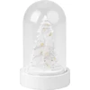 Kép 2/3 - Dekoráció MagicHome Karácsony, fehér fácska kupolában, LED, meleg fehér, beltéri, 5,5x9 cm