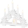 Kép 1/3 - Gyertyatartó MagicHome Karácsonyi, 6x LED meleg fehér, 2xAA, beltéri, 32x5x30,5 cm