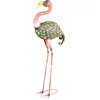 Kép 1/2 - Dekoráció MagicHome Mecco, Flamingó, fém, 37x19x85 cm