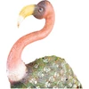 Kép 2/2 - Dekoráció MagicHome Mecco, Flamingó, fém, 37x19x85 cm