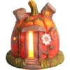 Kép 3/4 - Dekoráció MagicHome Nature, Házikó tök, terrakotta, 16,2x15x15,5 cm