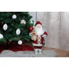 Kép 3/3 - Dekoráció MagicHome Karácsony, Mikulás lámpással, piros, 46 cm