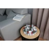 Kép 3/4 - Koszorú MagicHome, karácsonyi, természetes, fehér, adventi, 30 cm