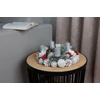 Kép 4/4 - Koszorú MagicHome, karácsonyi, természetes, fehér, adventi, 30 cm