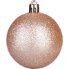 Kép 2/8 - Gömbök MagicHome Karácsony, készlet, 65 db, rózsaarany, vegyes, karácsonyfára