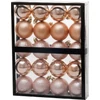 Kép 1/6 - Gömbök MagicHome Karácsony, 20 db, rózsaarany, karácsonyfára, 5 cm