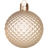 Kép 4/7 - Gömbök MagicHome Karácsony, 8 db, piros-pezsgő, karácsonyfára, 5 cm, Sellbox 36 tubus