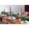 Kép 6/6 - Gyertya MagicHome, karácsonyi, 25 cm, csomag 4 db, arany, spirális, csavart0500000079669