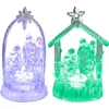 Kép 1/8 - Dekoráció MagicHome Karácsony, Betlehem, színváltós, LED, akril, Display doboz 12 db