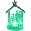 Kép 7/8 - Dekoráció MagicHome Karácsony, Betlehem, színváltós, LED, akril, Display doboz 12 db