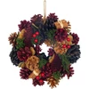 Kép 1/3 - Koszorú MagicHome, karácsonyi, függő, kék-piros, 24 cm