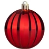 Kép 5/8 - Gömbök MagicHome Karácsony, készlet, 39 db, piros, vegyes, karácsonyfára