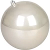 Kép 2/3 - Gömbök MagicHome Karácsony, 2 db, bézs, karácsonyfára, 12 cm
