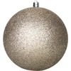 Kép 2/3 - Gömbök MagicHome Karácsony, 2 db, bézs, karácsonyfára, 12 cm