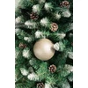 Kép 3/3 - Gömbök MagicHome Karácsony, 2 db, bézs, karácsonyfára, 12 cm