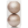 Kép 1/3 - Gömbök MagicHome Karácsony, 2 db, pezsgő, karácsonyfára, 12 cm