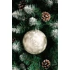 Kép 3/3 - Gömbök MagicHome Karácsony, 2 db, bézs, karácsonyfára, 12 cm