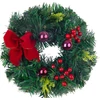 Kép 1/5 - Dísz MagicHome karácsonyi, Koszorú, átmérő 22 cm