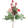 Kép 1/4 - Ág MagicHome Karácsony, nyalókával és gombával, 19 cm