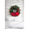 Kép 3/4 - Virág MagicHome, Karácsonyi Mikulásvirág, piros, 24 cm, virágméret: 24 cm