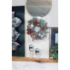 Kép 2/3 - Ág MagicHome Karácsony, gömbökkel, piros, 22 cm