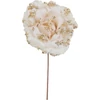 Kép 1/2 - Virág MagicHome, Karácsonyi rózsa, krémszínű, 17 cm, virágméret: 9 cm0501000030218