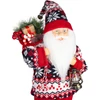 Kép 2/3 - Dekoráció MagicHome Karácsony, Mikulás, pulóverrel, 45 cm