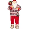 Kép 1/3 - Dekoráció MagicHome Karácsony, Mikulás, pulóverrel, 120 cm