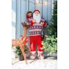 Kép 3/3 - Dekoráció MagicHome Karácsony, Mikulás, pulóverrel, 120 cm