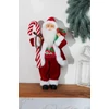 Kép 3/3 - Dekoráció MagicHome Karácsony, Mikulás, ajándékkal, piros, 45 cm
