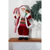 Kép 4/4 - Dekoráció MagicHome Karácsony, Mikulás, ajándékkal, piros, 60 cm
