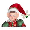 Kép 2/3 - Dekoráció MagicHome Karácsony, manó, piros-zöld, 30 cm