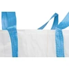 Kép 4/4 - BigBag zsák TOF4, 70x70x70 cm, PP, 4 fül, fehér, lapos aljú zsák, max. 800 kg