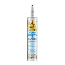 Boramax King Super Crystal Víztiszta MS Polymer ragasztó 290ml