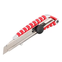 Lev Festa tapétavágó, törhető pengés kés 18mm,  ALU