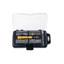 Lev Festa bit csavarhúzó készlet adapterekkel 50 részes, FL, PH, PZ, H, T, CrV (C/9)