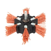 Lev Festa csapos körkefe 100x6mm- 1,2mm hullámos nylon