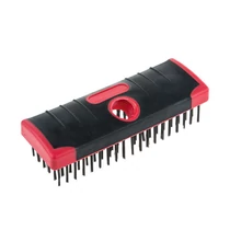 Lev acél kefe, partfis, seprű 6x19cm, nyél nélkül