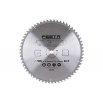 Lev Festa TCT körfűrész tárcsa, körfűrészlap 600x30mm, Z60, fához, Vídia lappal