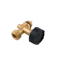 Lev egyirányú szelep G 3/8L, 2kg-os palackhoz