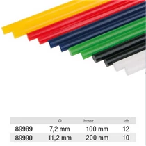 Lev Festa ragasztópisztoly betét 7,2x100mm 12db, színes (A/11)