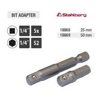 Lev Stahlberg bit adapter 1/4˝, 50mm, S2, 5db