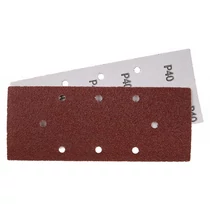 Lev csiszolólap-vászon alapú 93x230mm P100-GL9(8db lyuk)- 5db