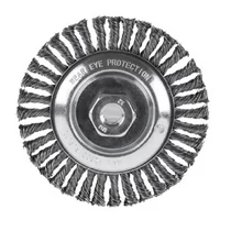 Lev Festa körkefe 115mmxM14- 0,5 csavart, edzett, 32 csomós